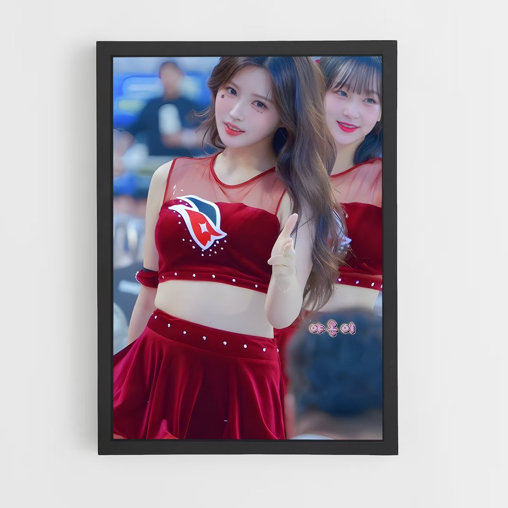 Poster Red Divas – affiche Baseball (vue 2)